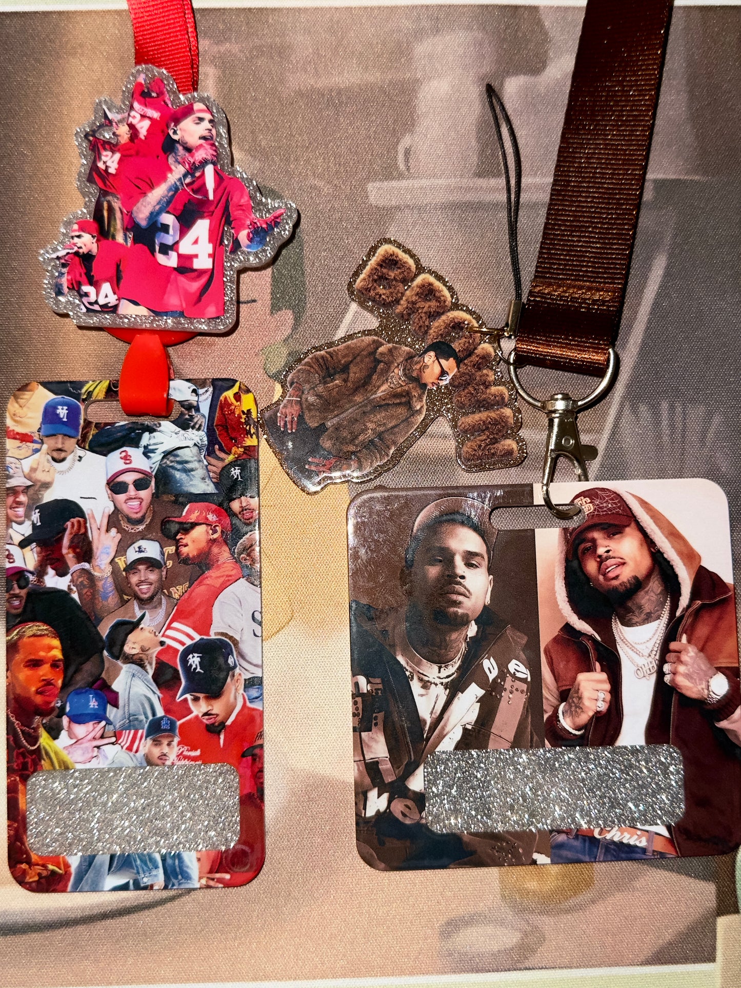 Lanyard with badge buddy