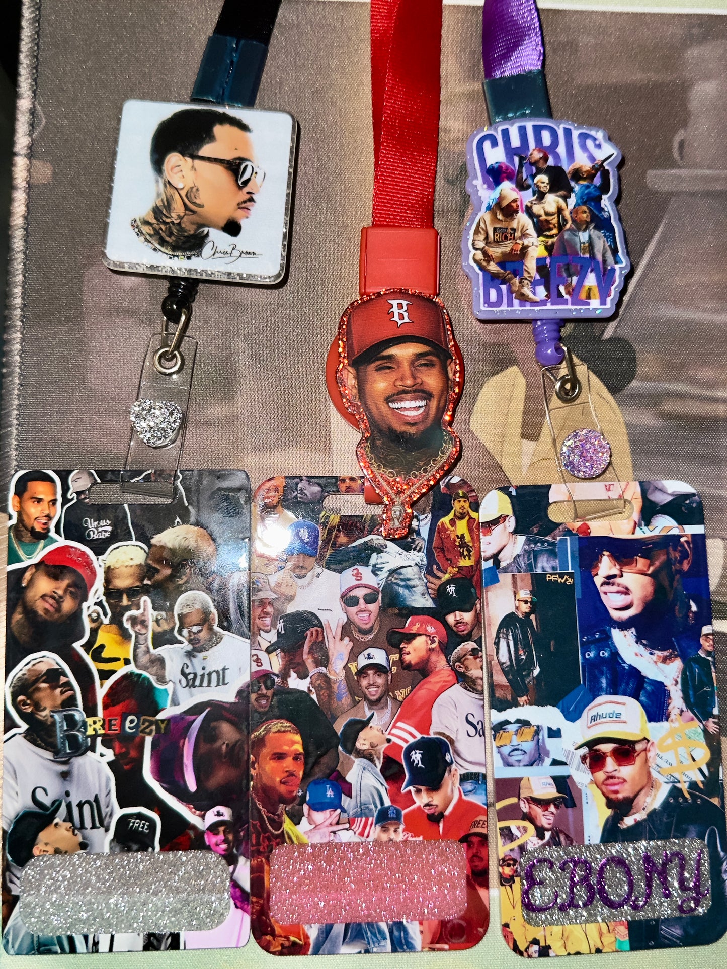Lanyard with badge buddy