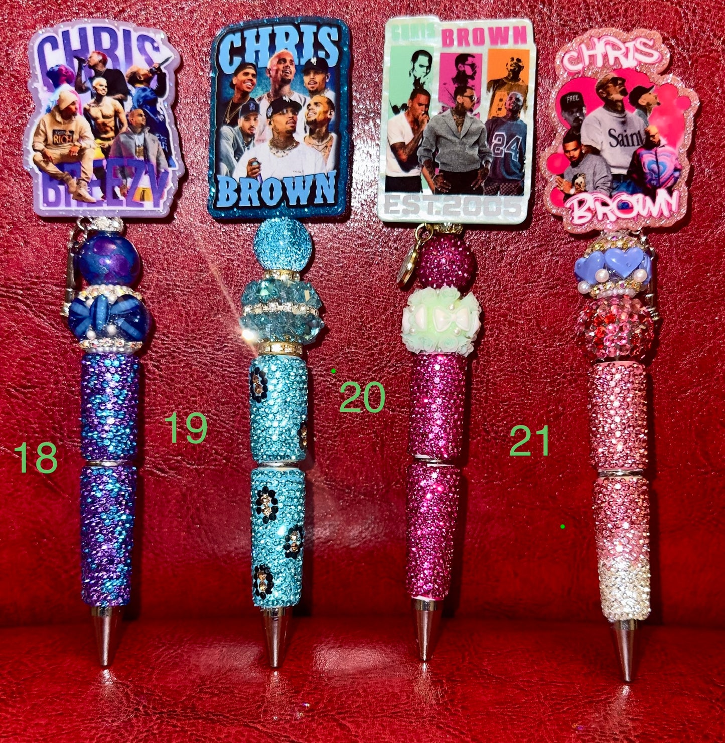 Rhinestone pens