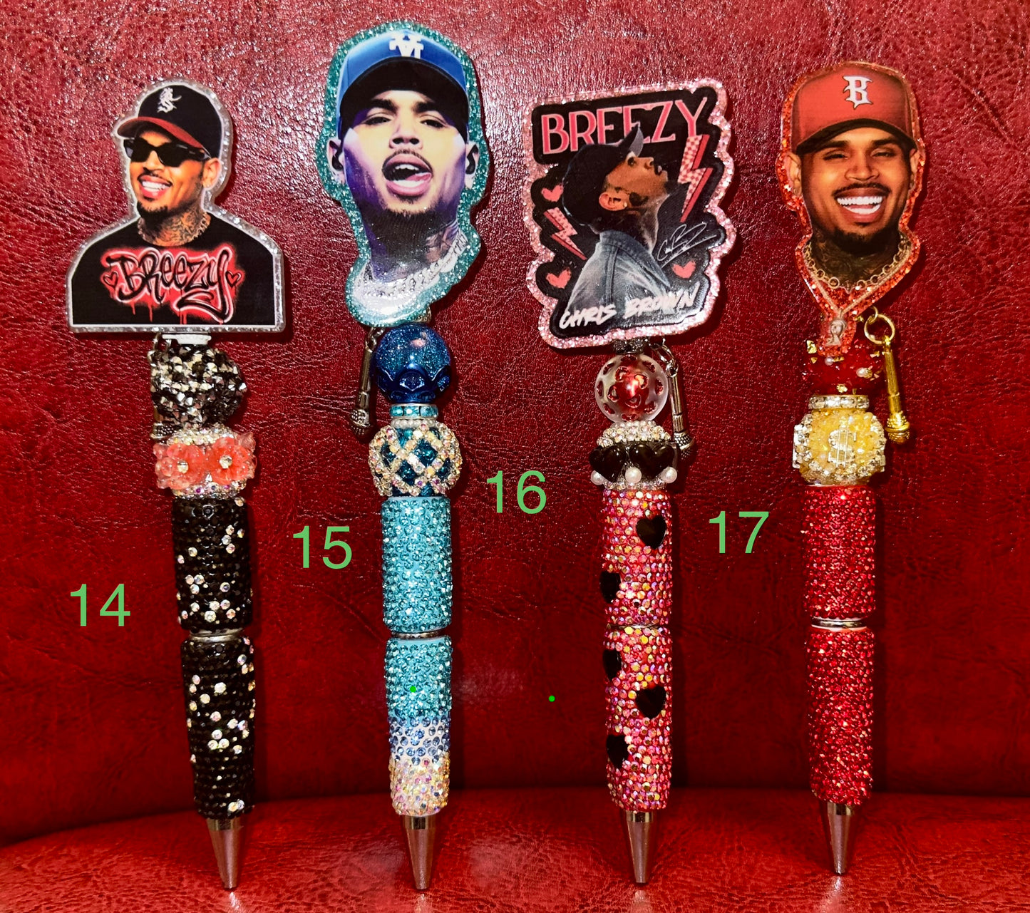 Rhinestone pens
